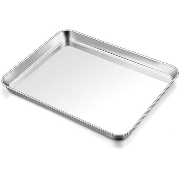 Baking Sheet, 17.6’’ x 13’’ x 1’’ Stainless Steel Large Cookie Sheet Baking Tray - Picture 7 of 7